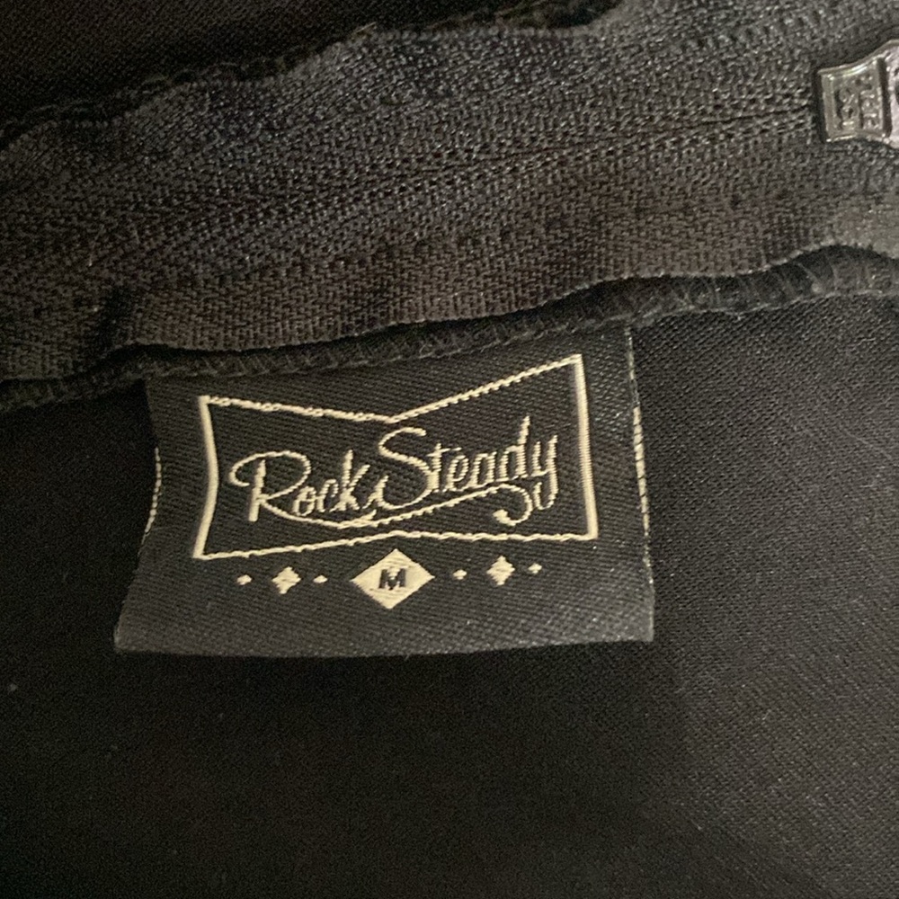 Rock Steady Black Wiggle Dress - Picture 5 of 5